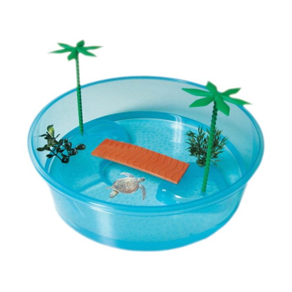 Georplast Tortuga Isle Round Turtle Tray (7.5cm)