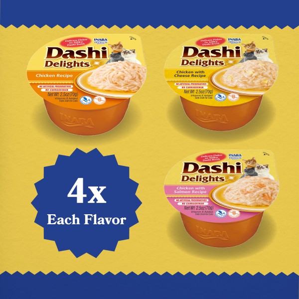 Dashi Delight Chicken Variety (12PCS/PK) For Cat