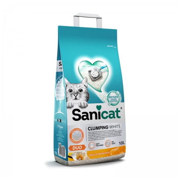 SANICAT SAND DUO VANILLA MANDARIN ( 10 L )