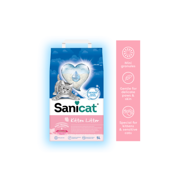 Sanicat Kitten Litter 5L