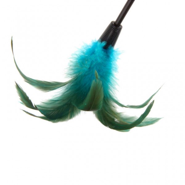 Catwand Feather Teaser w/ Natural Feather &TPR Handle