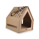 Classic Comfort - Home Sweet Home Cardboard Hideaway Scratcher