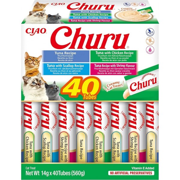 Churu Seafood Variety ( 40PCS 1BOX )