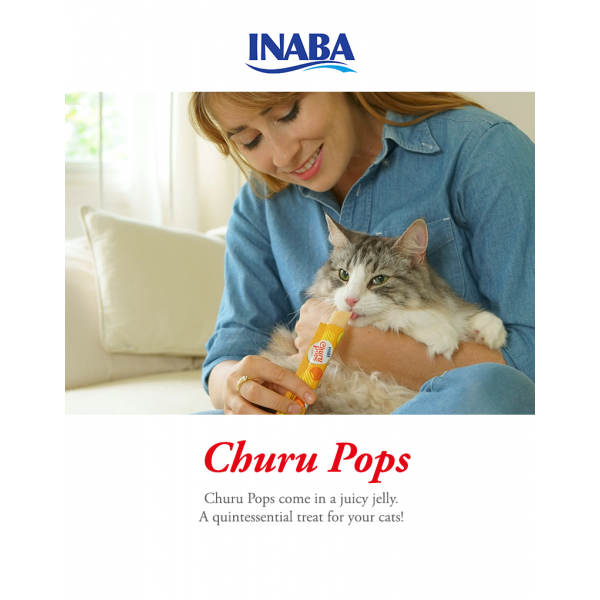 Churu Pops Tuna Recipe 4PCS/PK