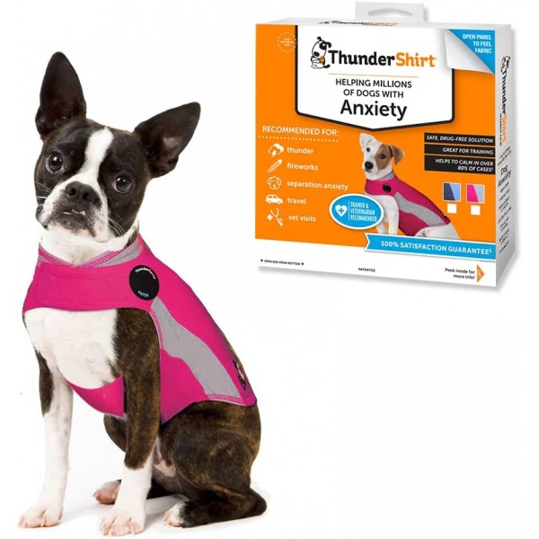 THUNDERSHIRT DOG ( PINK XS )