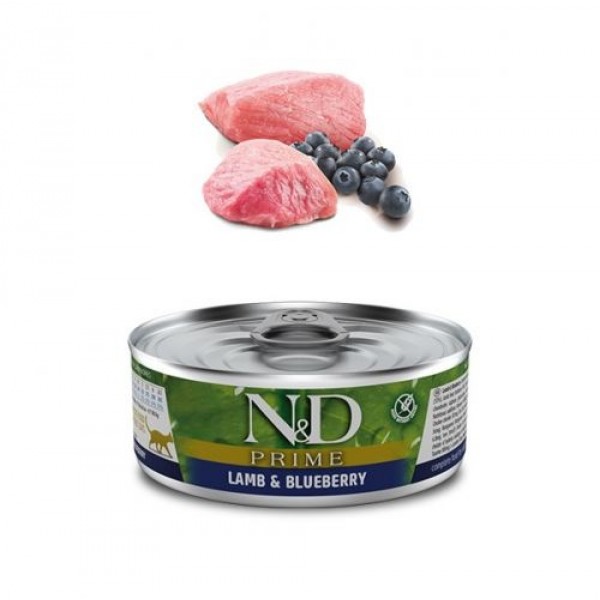 Farmina N&D Prime Lamb&Bluberry ( 70g ) For Cat