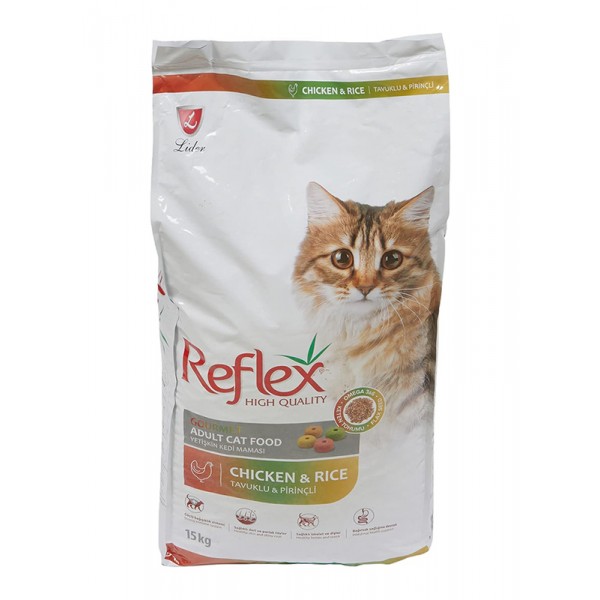 Reflex Adult Cat Food Multi Colour Chicken (15 KG)