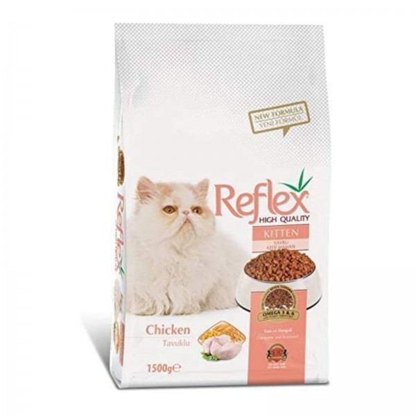 Reflex High Quality Kitten Food Chicken, 15kg For Cat