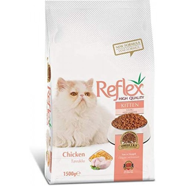 Reflex High Quality Kitten Food Chicken, 15kg