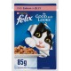 Purina Felix As Good As it Looks Adult Cat with Salmon in Jelly, 85g, 12 Pack