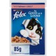 Purina Felix As Good As it Looks Adult Cat with Salmon in Jelly, 85g