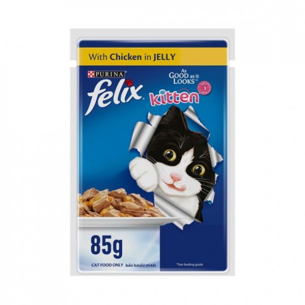 Purina - Felix Chicken In Jelly Kitten Food - (85 g )