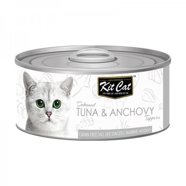 Kit Cat Deboned Tuna & ANCHOVY CAN( 80g )