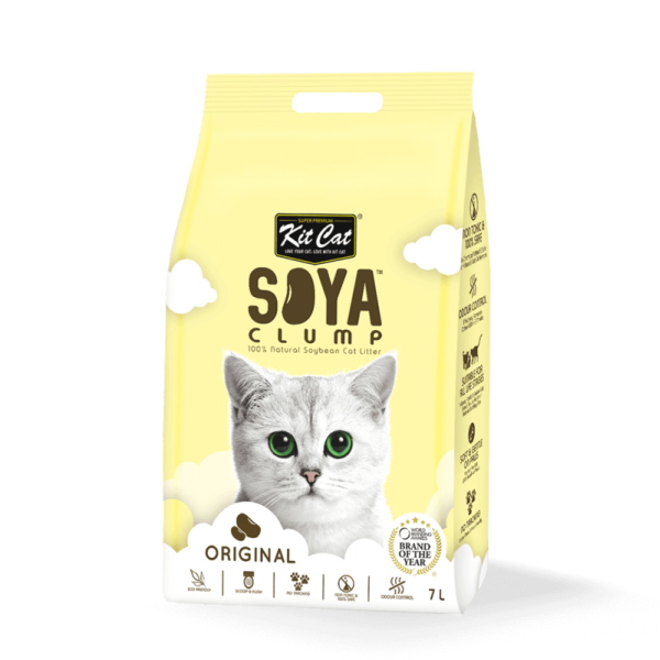 Kit Cat Soya Clump Soybean Litter  Original ( 7L )