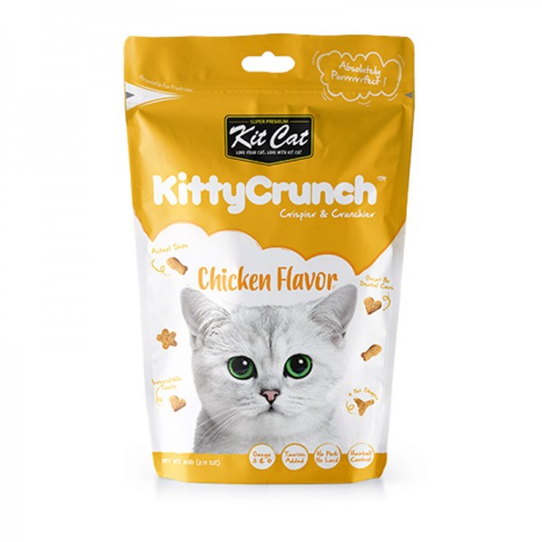 Kit Cat Kitty Crunch Chicken Flavor (60g)