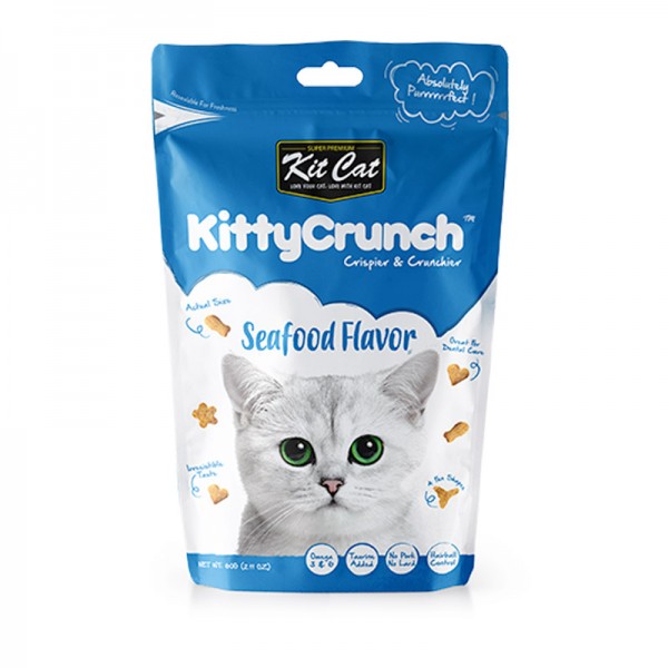 Kit Cat Kitty Crunch Seafood Flavor (60g)