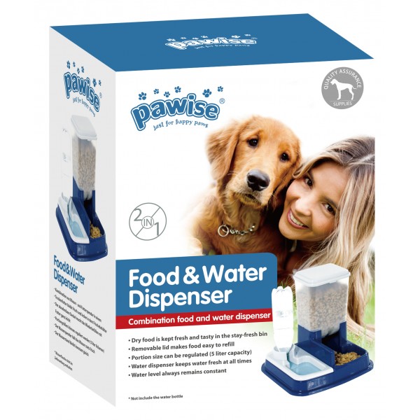 Pawise Food & Water Dispenser 30x40x20cm