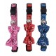 Pawise Cat Collar with Bowknot Pink