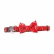 Pawise Cat Collar with Bowknot Red