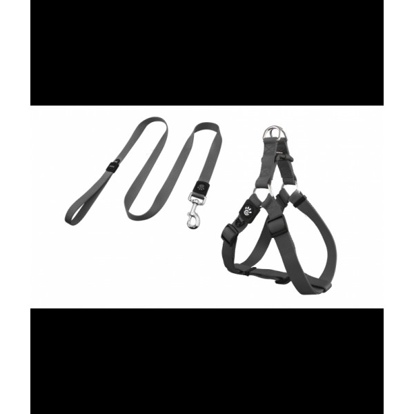 DOCO Signature Step-In Harness+Nylon Leash - 4ft Small