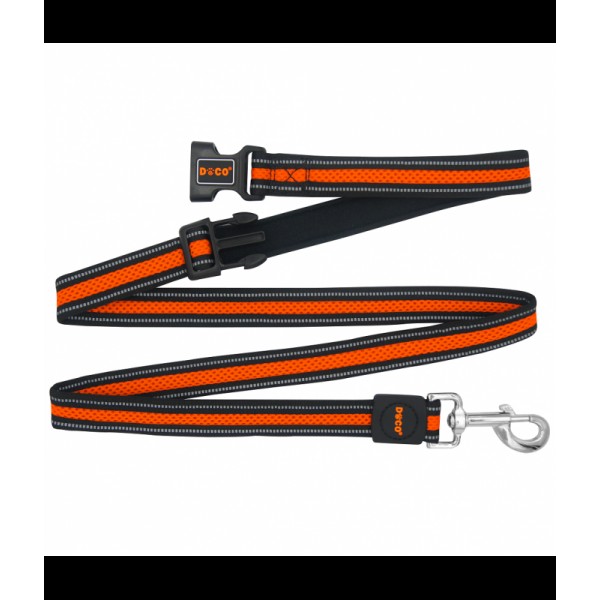 DOCO Athletica Easy-Snap Air Leash 6ft Small Orange