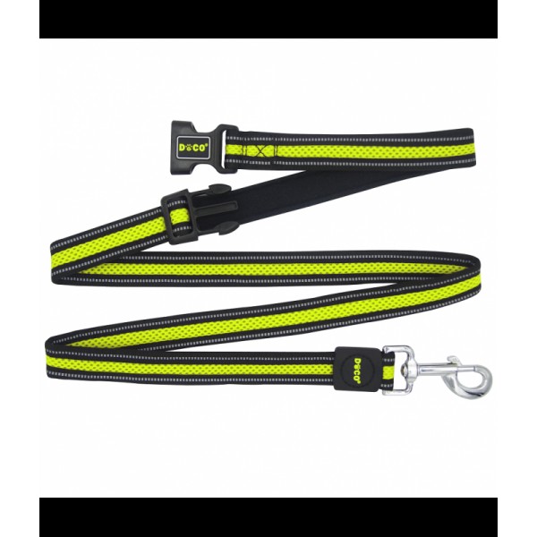 DOCO Athletica Easy-Snap Air Leash 6ft M Lime