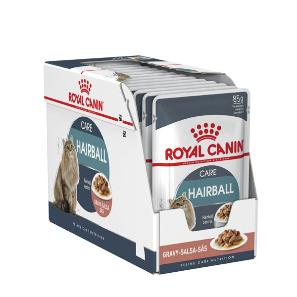 ROYAL CANIN HAIRBALL CARE GRAVY 1 BOX 12 PCS ( 85 G )