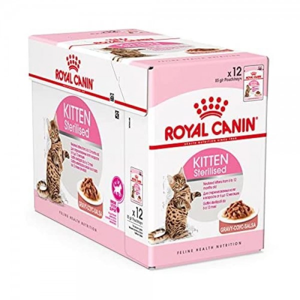 ROYAL CANIN KITTEN STERILISED GRAVY 1 BOX ( 12-85 G )