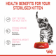 Feline Health Nutrition Kitten Sterilised Jelly ( 85g )