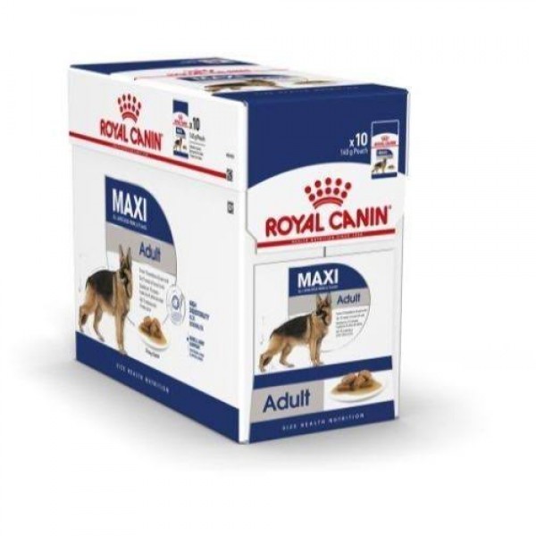 ROYAL CANIN MAXI ADULT POUCH (10x140G)