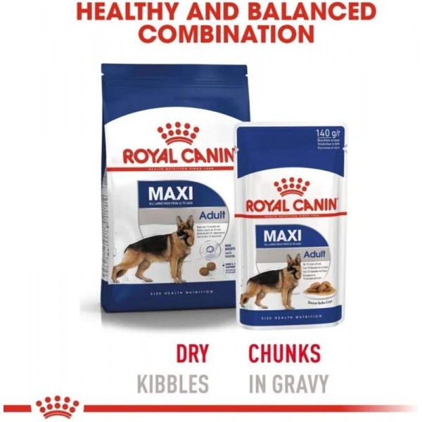 ROYAL CANIN MAXI ADULT POUCH (140G)