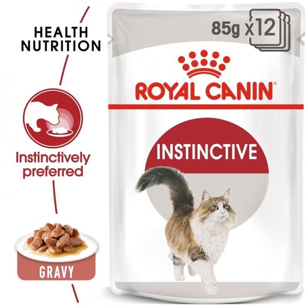 ROYAL CANIN INSTINCTIVE GRAVY 1 BOX-12 PS ( 85 G )