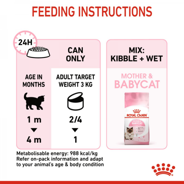 ROYAL CANIN MOTHER & BABY CAT CAN ( 195 G )