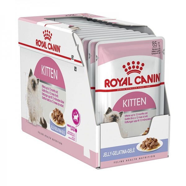 ROYAL CANIN KITTEN JELLY 1 BOX-12 PS ( 85 G )