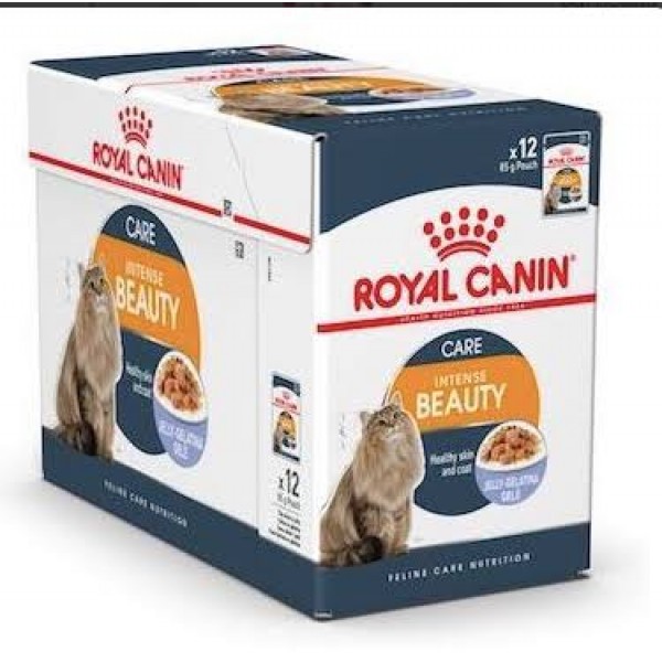 ROYAL CANIN CARE INTENSE BEAUTY JELLY 1 BOX-12 PS ( 85 G )