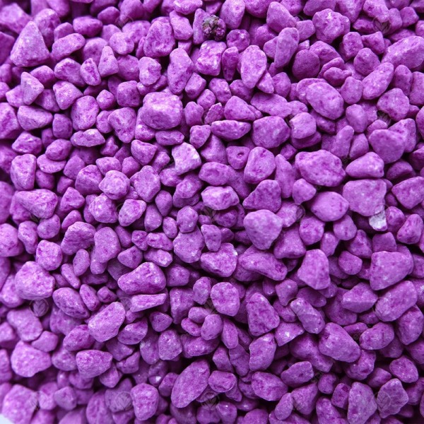 COLOUR STONES - 05 PURPLE ( 2KG ) For Cat