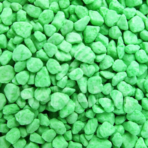 COLOUR STONE - 08 LIME GREEN ( 2KG ) For Cat