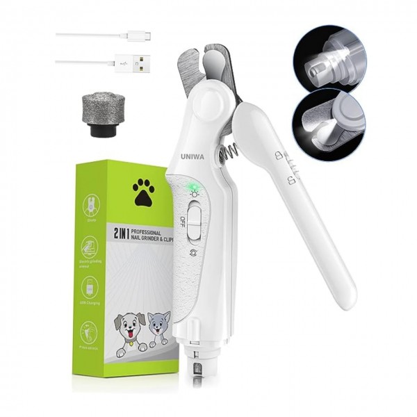 Golden cat Upgraded 2-in-1 Electric Pet Nail Clippers