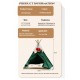 Pet Teepee Tents Portable Bed (L)