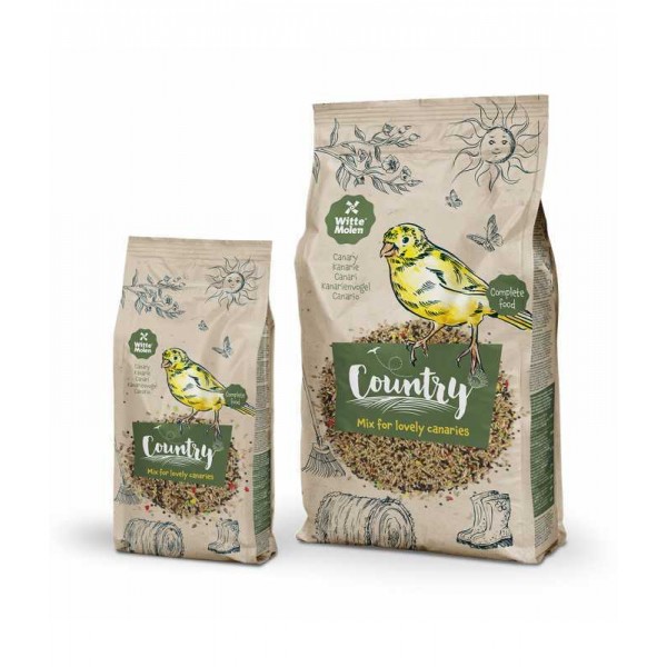 WITTE MOLEN COUNTRY MIX FOR LOVELY CANARIES ( 600 G )