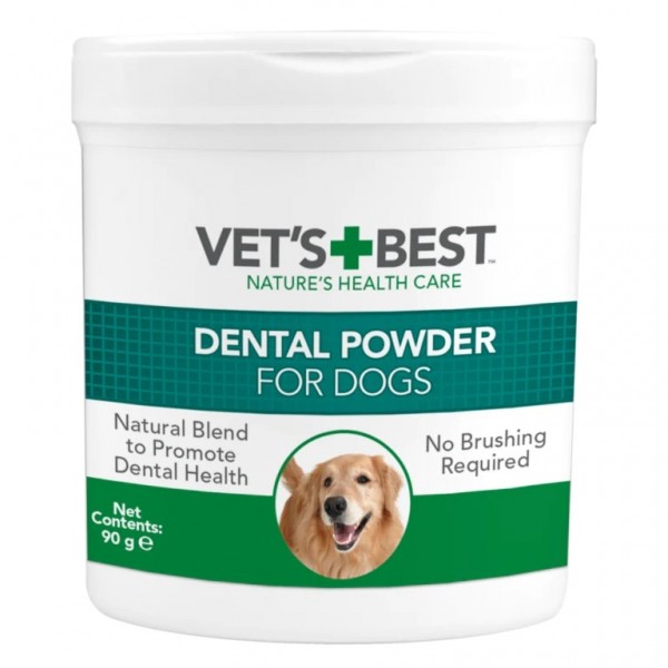 Vets Best Advanced Dental Powder For Dogs ( 90g )