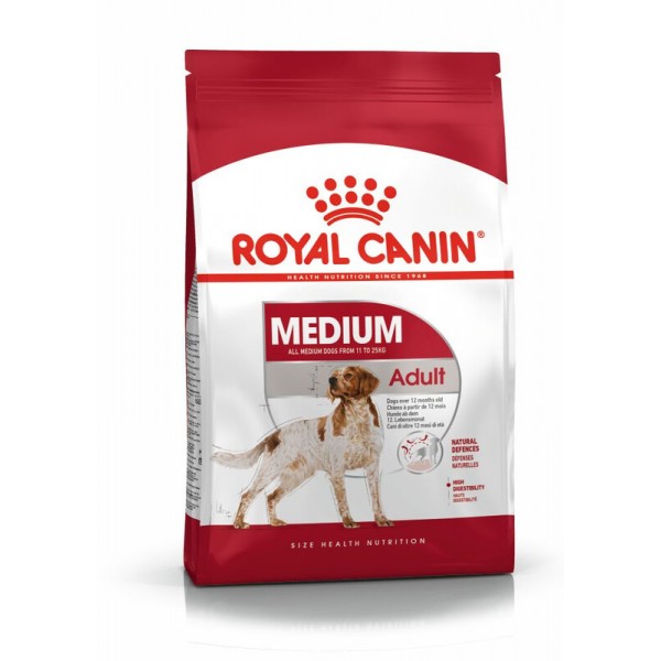 ROYAL CANIN MEDIUM ADULT ( 4 KG )