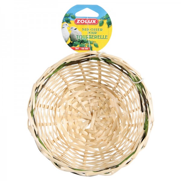 ZOLUX WICKER TURTLEDOVE NEST ( 16 CM )