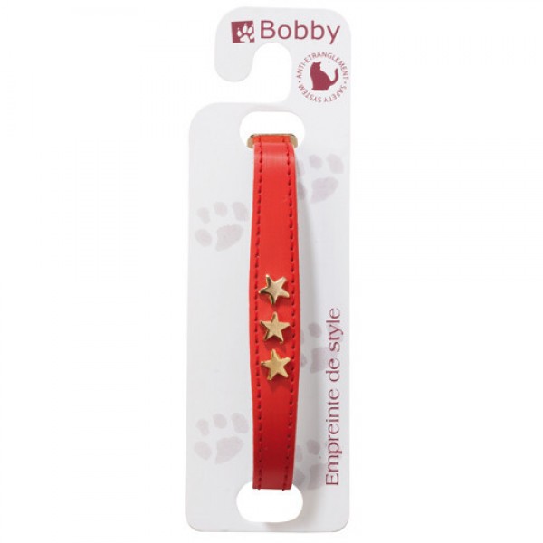 BOBBY-ETOILES - RED COLOR ( 30 CM ) For Cat & Small Dog