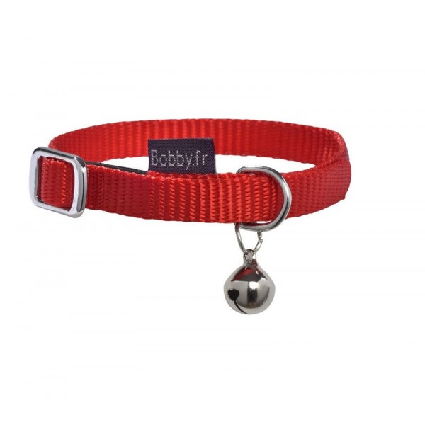 BOBBY- ACCESS CAT COLLAR - RED ( 30 CM ) For Cat & Small Dog