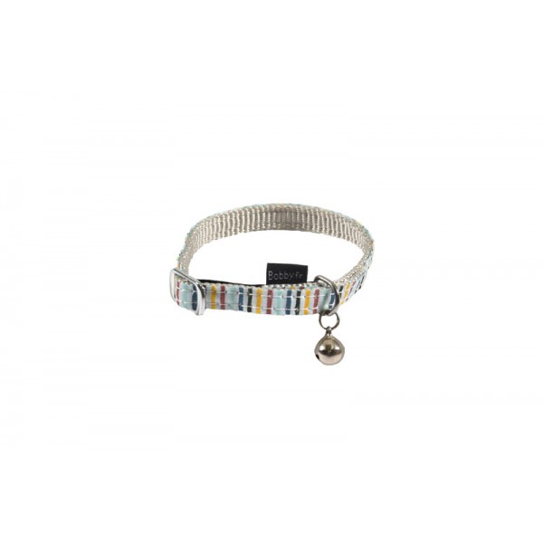 BOBBY-NALA CAT COLLAR - GREY ( 30 CM ) For Cat & Small Dog