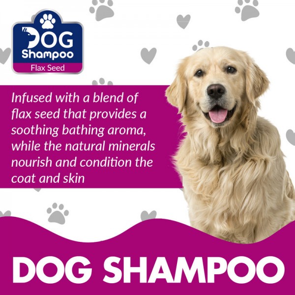 Dr. Pet Flax Seed Dog Shampoo (400ml) 5055810022396 Online Pet