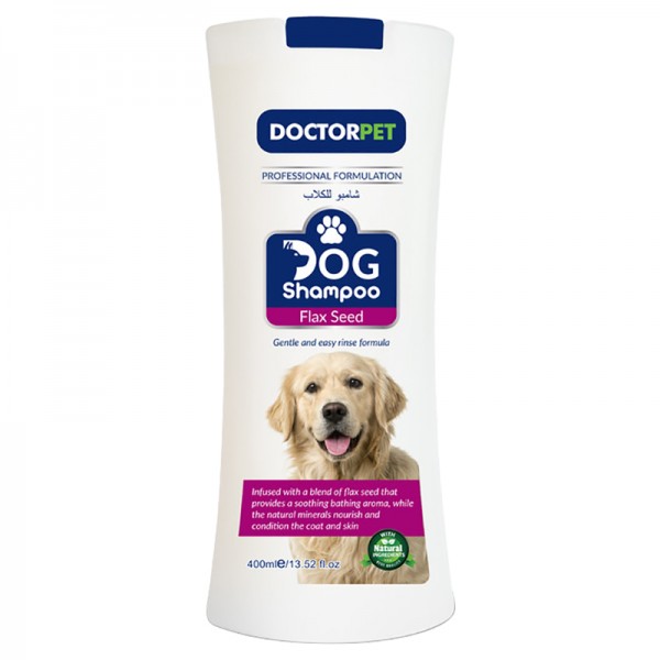 Dr. Pet - Flax Seed Dog Shampoo (400ml)