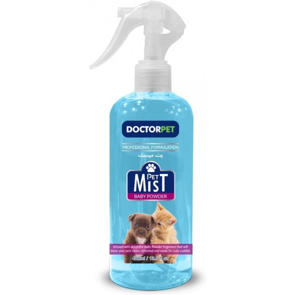 Dr. Pet -Baby Powder Fragrance Mist Cologne For Cats & Dogs (400ml)