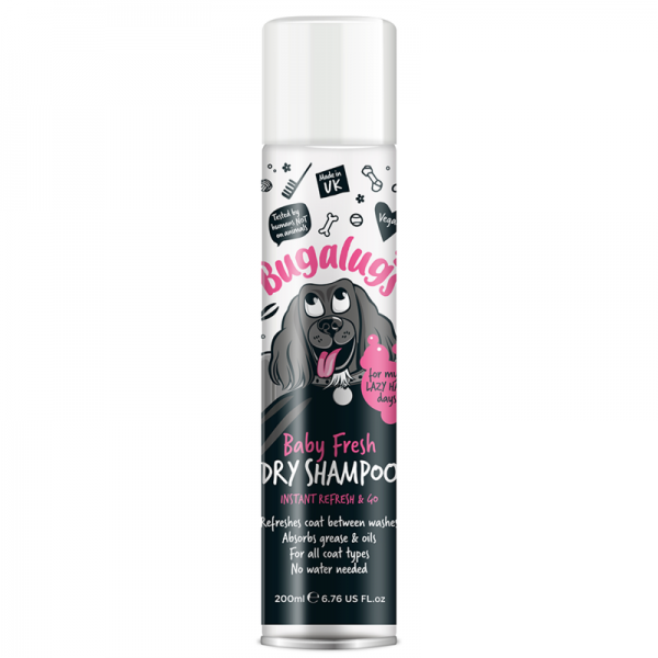 Bugalugs Baby Fresh Dry Dog Shampoo ( 200ml )